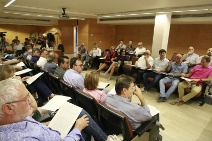 El consell d’alcaldes del Segrià va estar quasi complet i van faltar-hi pocs representants municipals.