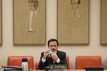 El ministre de sanitat i Consum, Alberto Garzón.