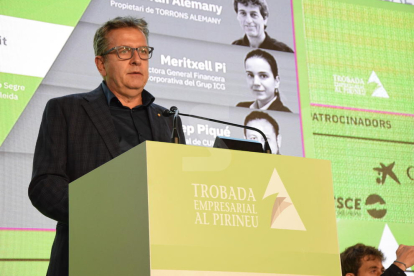 El presidente de la Diputación de Lleida, Joan Talarn.