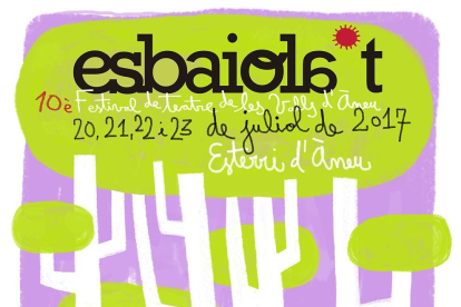 Cartel del Esbaiola’t 2017.