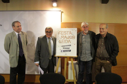 L'acte de presentació del cartell de la Festa Major de Maig  de Lleida,