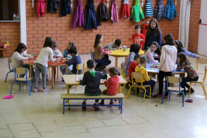 Una de las iniciativas organizadas para los niños de la comarca.