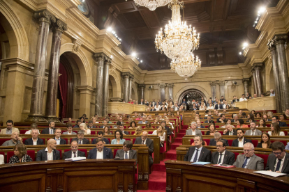 El Parlament, en una sessió recent.