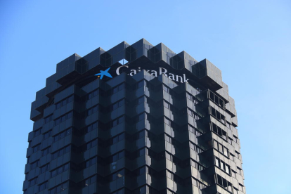 La sede operativa de CaixaBank, situada en la avenida Diagonal de Barcelona.