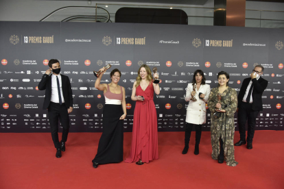 L’equip de ‘Las Niñas’, amb la directora, Pilar Palomero, va ser un dels grans triomfadors, amb el film ‘La vampira de Barcelona’.