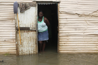 Imagen de las inundaciones que Irma dejó a su paso por Bahamas, similares a las sufridas en Cuba, Haití o República Dominicana.