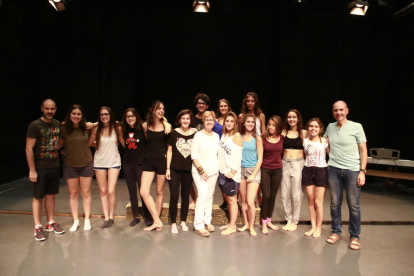 Els joves participants en el projecte Prometeu cantaran, ballaran i actuaran a la mateixa obra.