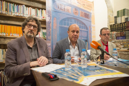 Presentació ahir de la segona edició de Cervera, Vila del Llibre.