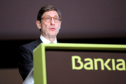 El president de Bankia, José Ignacio Goirigolzarri.