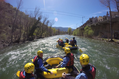 El rafting fue en 2016 el deporte de aventura más demandado y practicado en la demarcación de Lleida, seguido por el trekking, el senderismo y el descenso de barrancos. 