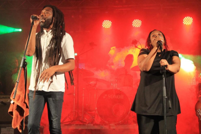 Un momento de la actuación de Moroon Town en la edición de la Terrasseta Reggae del año pasado.
