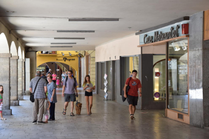 El centre comercial de la Seu d’Urgell.