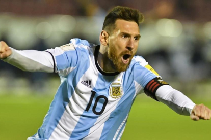 Messi, un altre cop ídol a l’Argentina.