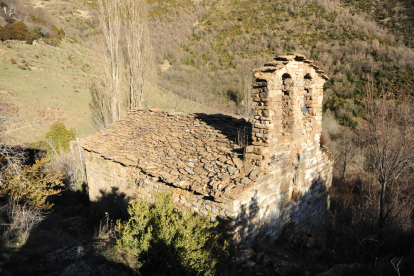 Imatge exterior de l’església de Sant Sadurní d’Esperan.