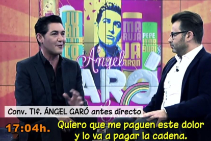 Ángel Garó en el ‘Deluxe’.