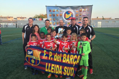 La PB Ciutat de Lleida va ser la campiona en la categoria benjamina.