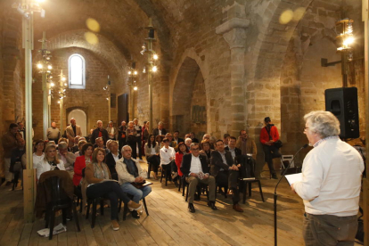 Josep Borrell ejerció de anfitrión en la iglesia de Sant Martí en la recepción institucional de Sant Jordi.