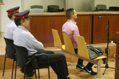 El condenado, en el juicio se celebró el pasado 1 de febrero en la Audiencia Provincial de Lleida. 