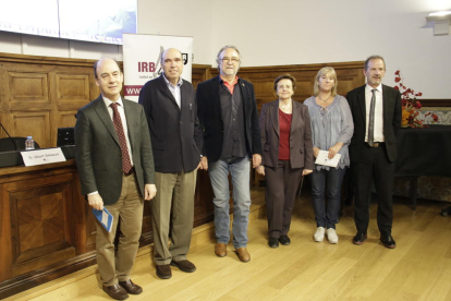 La presentació va tenir lloc ahir a l’Institut d’Estudis Ilerdencs.