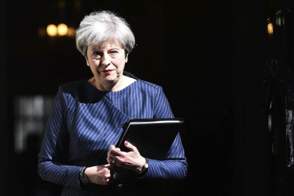 La primera ministra britànica, la conservadora Theresa May, va anunciar l’avanç de les eleccions.