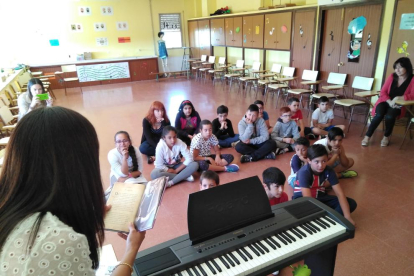 El colegio Magraners lleva tiempo introduciendo la música en las asignaturas.