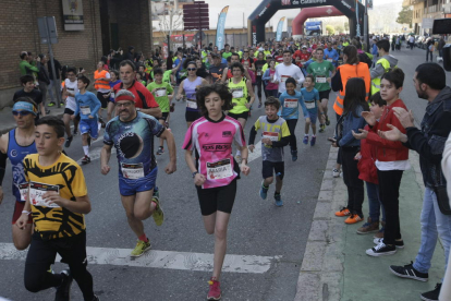La tercera edició de la Cursa SED de Lleida va superar per primera vegada el miler de participants.