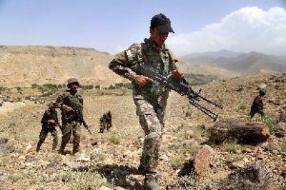 Fuerzas afganas le arrebatan el escondite de Bin Laden al Estado Islámico