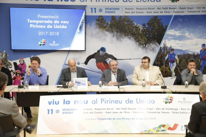 L'acte de presentació de la temporada d'esquí ha tingut lloc a la Diputació de Lleida.