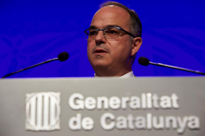 El conseller de Presidència i portaveu del Govern de la Generalitat, Jordi