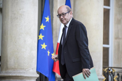 Imatge del nou ministre d’Exteriors, Jean-Yves Le Drian.