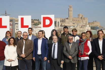 Iceta i Espadaler han participat en l'acte de presentació de la candidatura del PSC a Lleida.