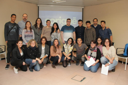 El participants a Lleida en el projecte de la Fundació Exit i