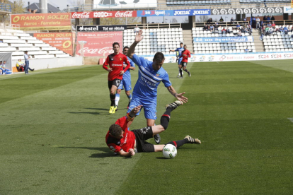 El Lleida es va encallar en moltes fases contra un animós Mallorca B.