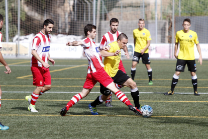 El Lleida Esportiu B mostró su mejor versión con un gran juego colectivo para superar al Valls.