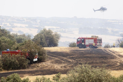 El incendio de La Donzell, el 24 de junio, fue causado por una máquina. 