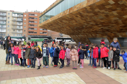 La Llotja comenzó ayer a acoger las sesiones matinales de Animac para escolares de Lleida.