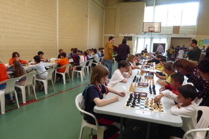 Liga Escolar de ajedrez en el Sagrada 