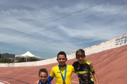 Or i plata per a Lleida en ciclisme de pista