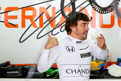Fernando Alonso, en una imagen de archivo, seguirá con McLaren.