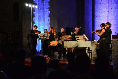 Concierto inaugural del festival en 2016 en la catedral de La Seu.
