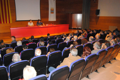 La presentación del CDR del Pla d’Urgell en Mollerussa el pasado jueves.