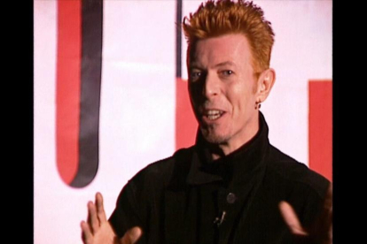 David Bowie, en un momento del programa ‘Sputnik’ en los 90.