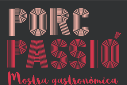 Cartell de la Mostra gastronòmica PorcPassió.