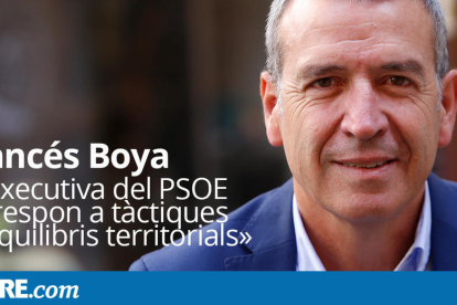 Entrevista en Francés Boya, nuevo miembro de la ejecutiva de Pedro Sánchez