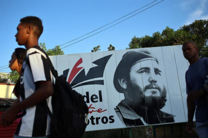 Cuba homenajea a Fidel Castro en el primer aniversario de su muerte