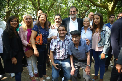 Rajoy va rebre un bany de popularitat a Galícia.