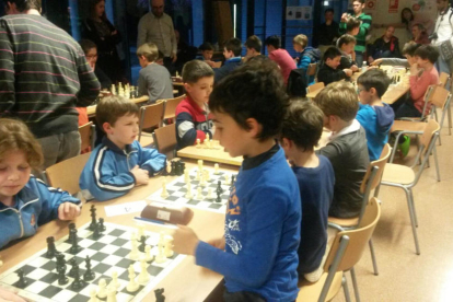 La Lliga Adejo d’escacs, amb 80 escolars