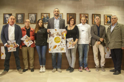 La presentación de la Fira del Torró tuvo lugar ayer en el ayuntamiento de la localidad. 