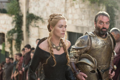 En la imagen Cersei Lannister, una de las protagonistas de la serie. 