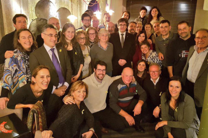 Alcaldes de l’Alt Urgell es reuneixen amb Puigdemont i exconsellers
